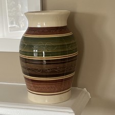 Vintage Dragon Pottery Vase