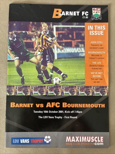 Barnet afc bournemouth - afc,