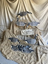 A complete set of 1940s vintage American Johnson's folding goose decoys