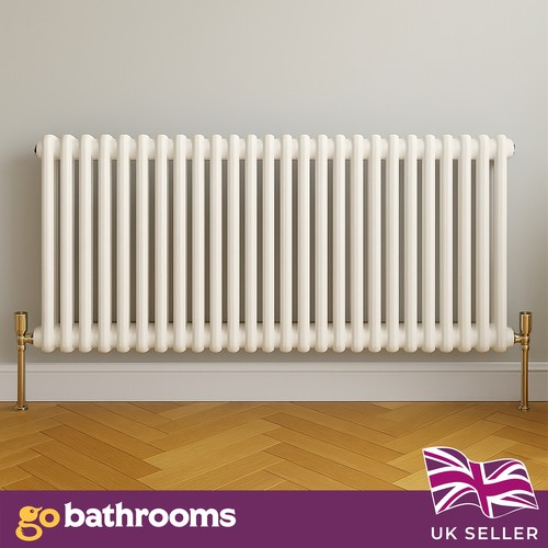 White double radiator - double,
