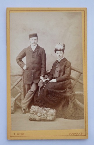 Cdv young couple - of, a