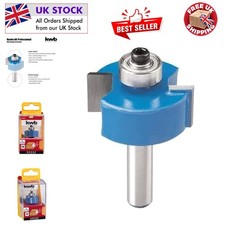 Carbide-Tipped Rebate Cutter Ø 31.7mm - Precision Router Bit for Professionals