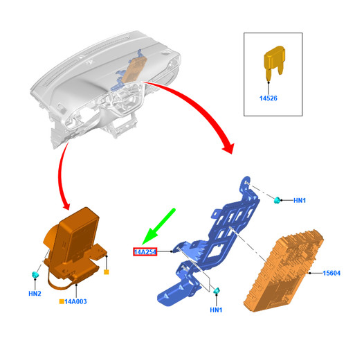 Ford puma smart junction box - puma,