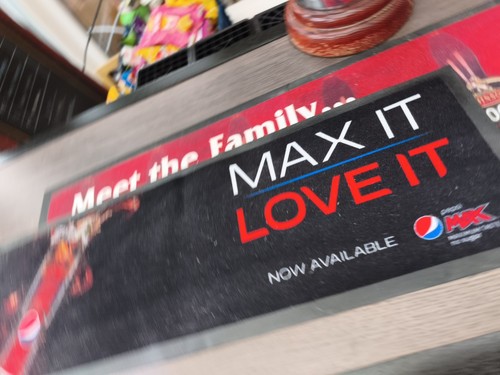 Pepsi max rubber backed - max, bar