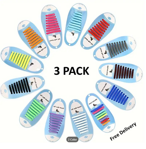 Elastic shoe laces - elastic,