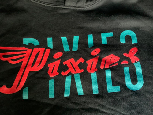 Pixies black hoodie size - pixies,