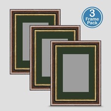 Photo Frame Brown Gold 7x5