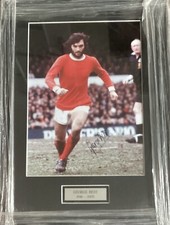 George Best Authentic Signed