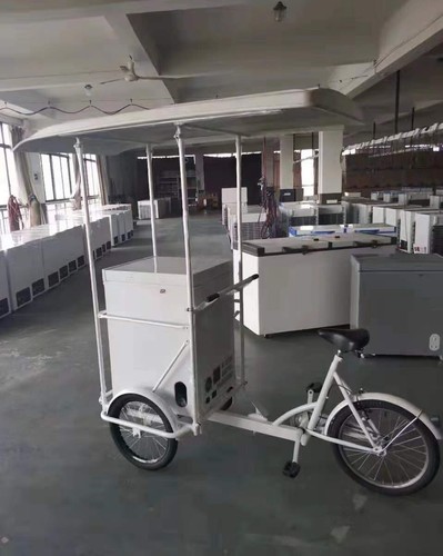 Food cart freezer ice cream - freezer,