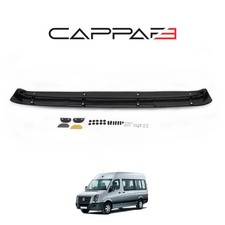 Sun Visor Front Solid Black