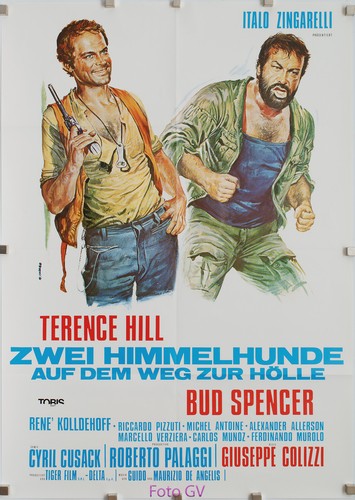 Kino plakat zwei himmelhunde - kino-plakat,