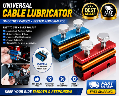 Dual cable oiler lubricator - cable,