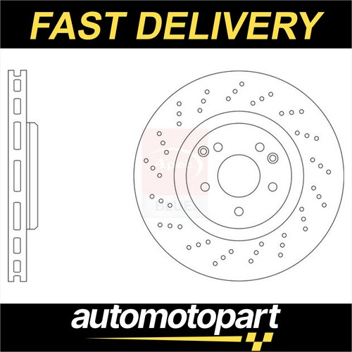 Apec blue brake discs pair - apec, 2x
