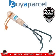 Draper 89104 Garden Carbon Steel Hand Cultivator Heavy Duty Ash Handle 14316