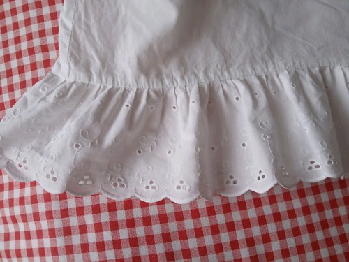 Vintage broderie anglaise slip - vintage,