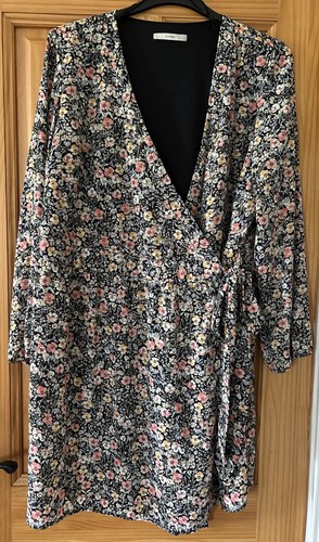 George asda black ditsy - george,