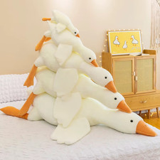 90cm giant fluffy white goose - 90cm,