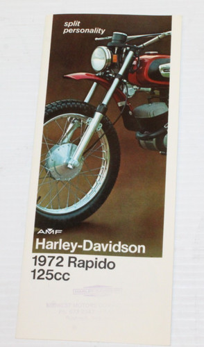 Vintage 1972 harley davidson - vintage, harley-davidson