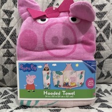 Peppa Pig Hooded Towel 100%