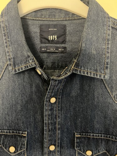 Men zara denim shirt - zara,
