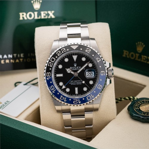 Rolex gmt master - rolex, "batman"