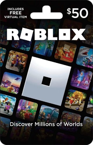 Roblox gift card includes - roblox, $50