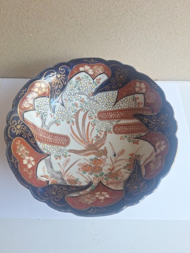 Antique japanese imari bowl - antique,