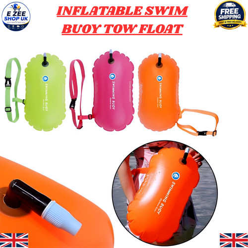 Inflatable swim buoy tow float - inflatable,