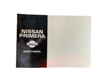 NISSAN PRIMERA OWNERS HANDBOOK MANUAL  P10-U 1990 - 1996 OM3E-0P10E0E)Print 1993