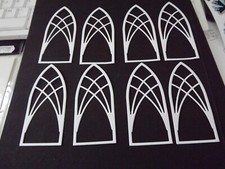 10 die cuts  Windows 5 Designs