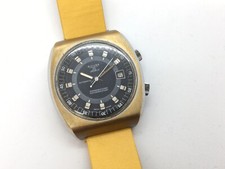 Vintage Mens Sicura 25 Jewel Automatic Divers Style Wristwatch Watch - Working