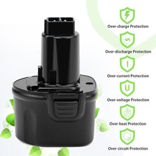 For Dewalt 7.2V DW9057 DE9057 DE9085 DW920K-2 DW925K2 DW968K 5.0AH Ni-MH Battery