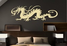 Traditional Chinese Dragon - Huge Wall /Car Decal. Wall Stickers. 30cm x 90cm UK