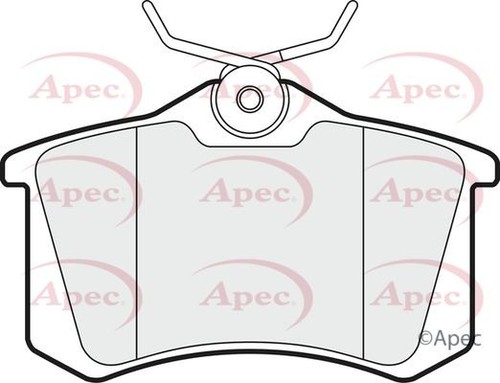 Apec rear brake pad - apec, set