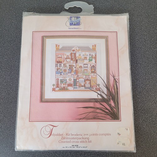 Vervaco dolls house cross - vervaco,