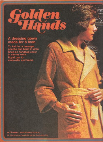Vintage golden hands magazine - hands,