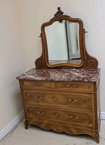 Old french louis chest of - xv,