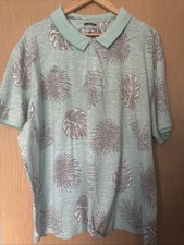 Red Herring Men's Slim Fit 4XL Short Sleeve Polo Shirt Never Worn