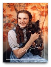 Judy Garland Signed Autograph Photo Print 8x6 Wizard of Oz Dorothy Gale