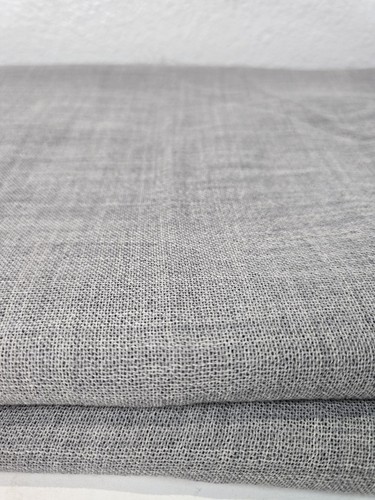 Light gray open weave gauze - gray,