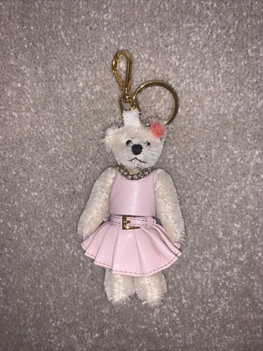 Prada white teddy - prada, bear