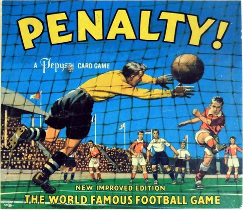 Penalty pepys football - -,