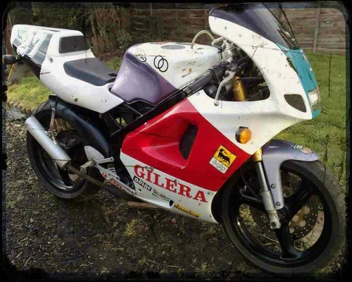 Gilera gfr125 metal - gilera, sign