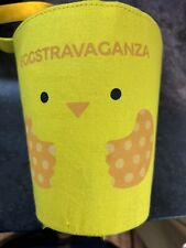 Felt Bucket Yellow Eggstravaganza for an Easter Egg Hunt