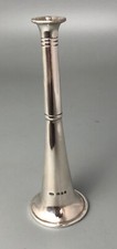 Antique SOlid Silver Hunting Horn Table Lamp Padgett London 1934 AAEZX