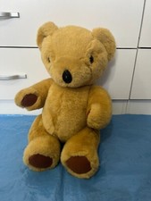 Debenhams Golden Brown Beige Jointed Teddy Bear Soft Toy Plush 15"