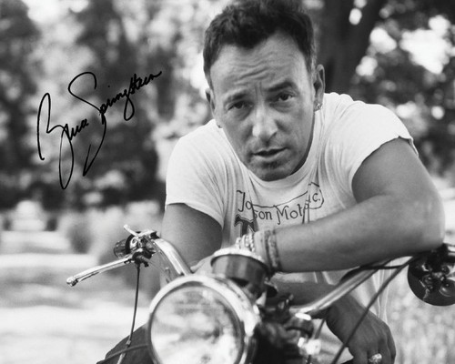 Bruce springsteen autograph - bruce,