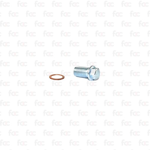 Oil sump sealing plug for - sump,