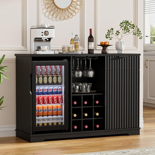 Bar cabinet with - cabinet, fridge