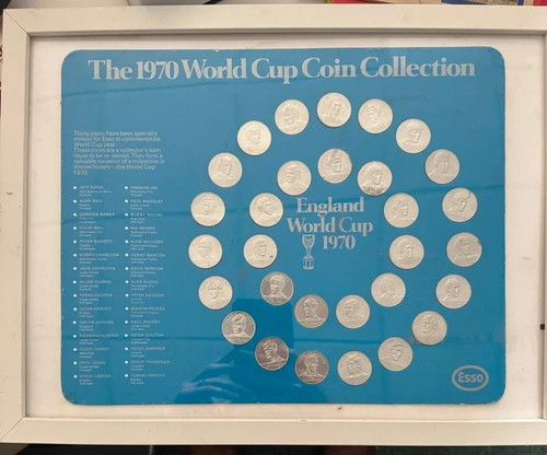 Esso 1970 world cup coin - world,